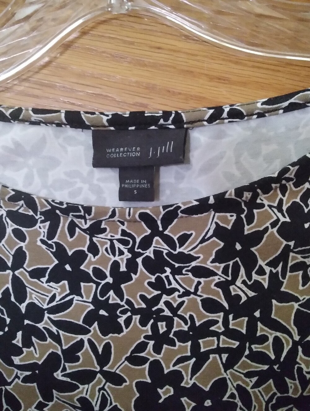 J. Jill Dress Three Quarter Sleeves Size Small